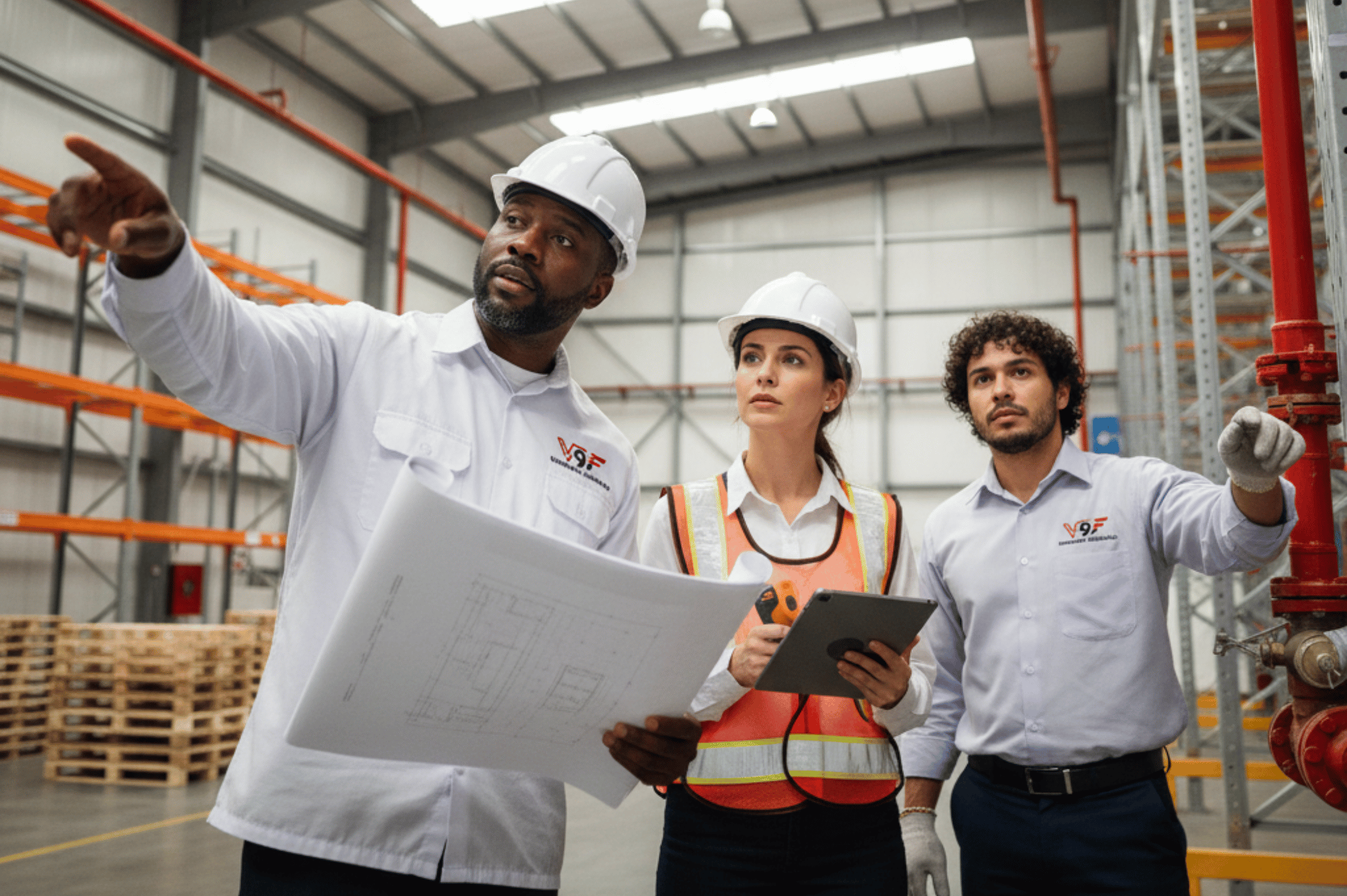 Indústrias e galpões